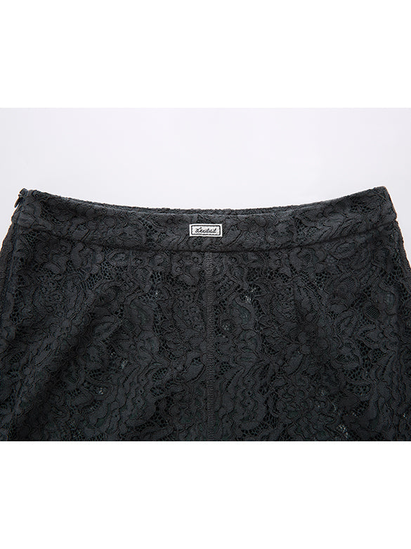 Black Lace Pants