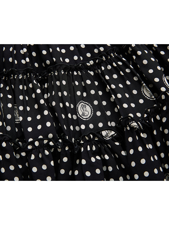 Printed Chiffon Skirt