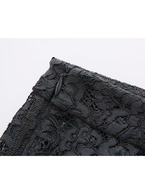 Black Lace Pants