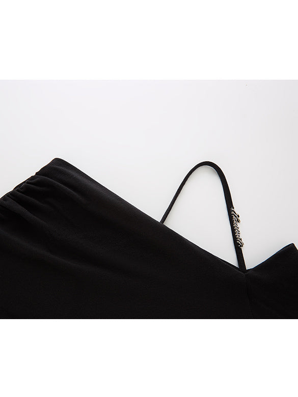 One-shoulder Design Top