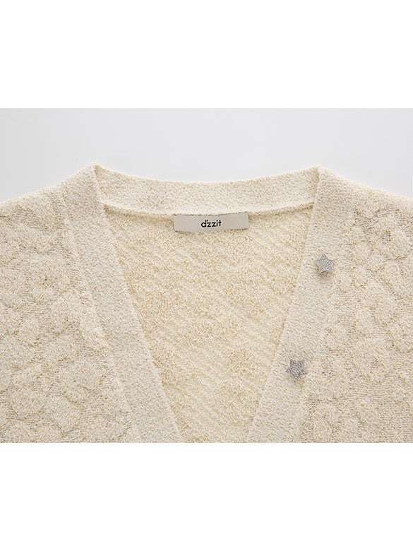 Leopard Knit Cardigan