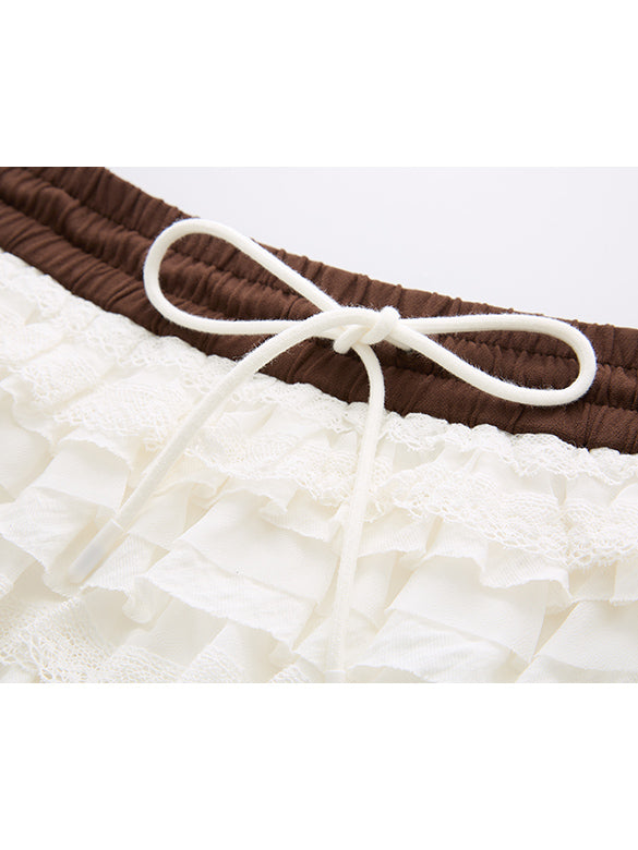 Frill Lace Skirt
