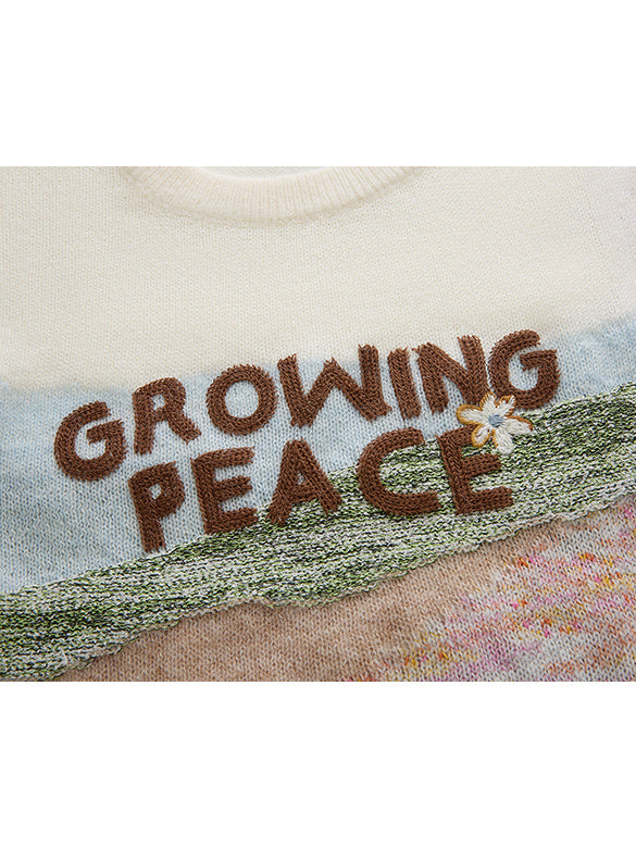 Landscape Knit Top