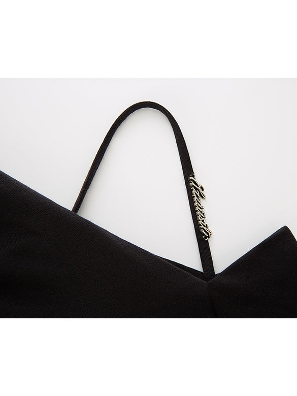 One-shoulder Design Top