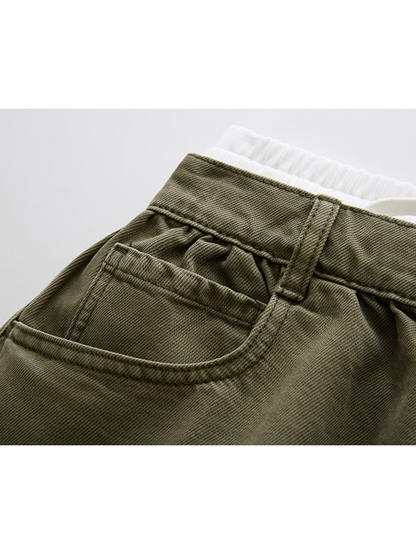 Micro Short Length Denim Skirt