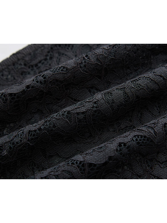 Black Lace Pants