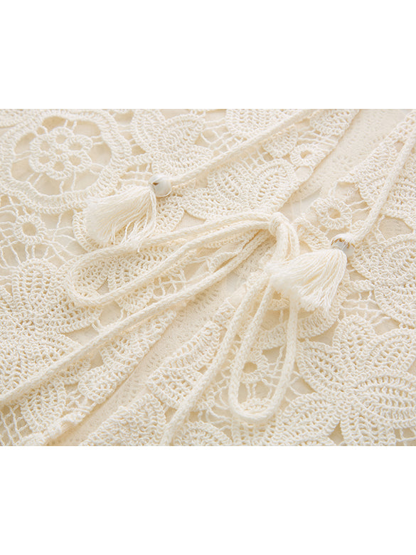Cotton Lace Cardigan