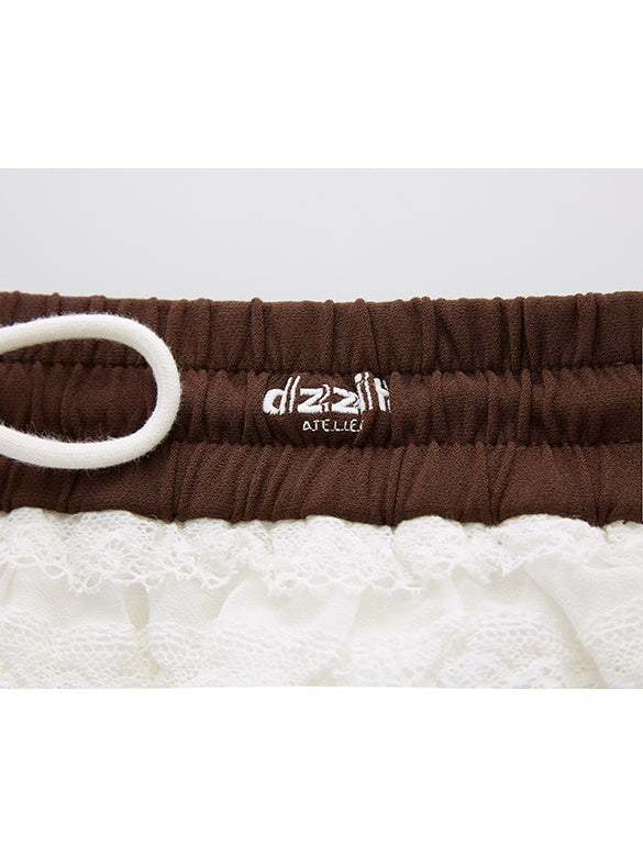 Frill Lace Skirt