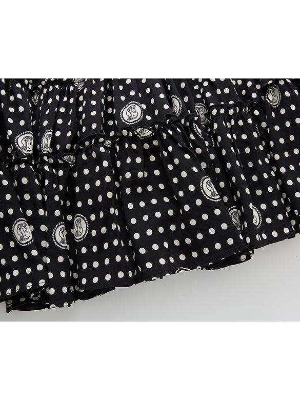 Printed Chiffon Skirt