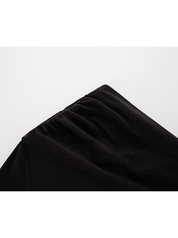 One-shoulder Design Top