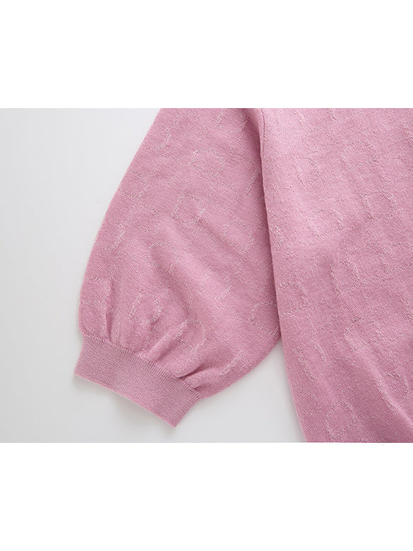 Animal Embroidery Polo Knit
