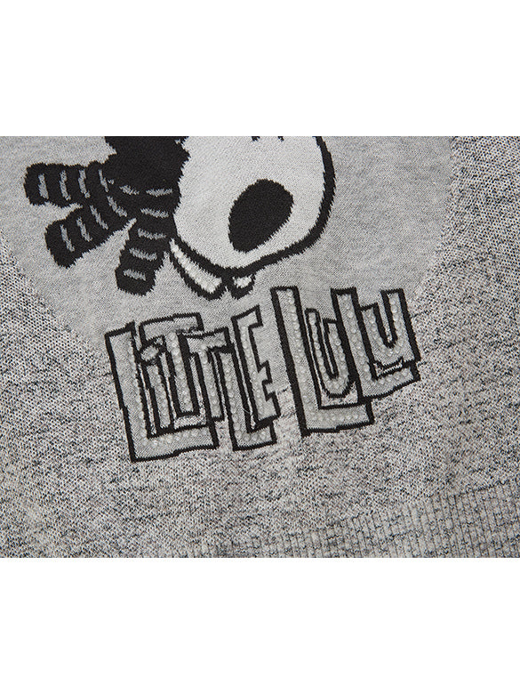 Beads Design Knit Top