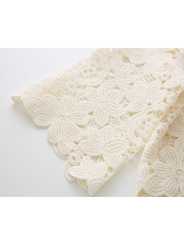 Cotton Lace Cardigan