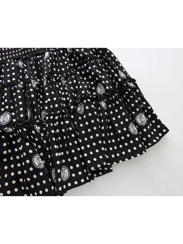 Printed Chiffon Skirt