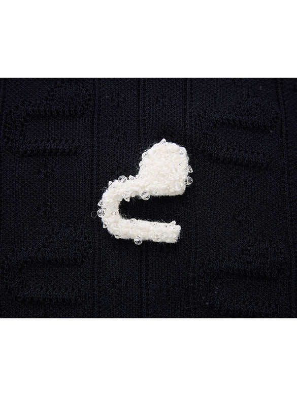 Bi-color Line Polo-Knit