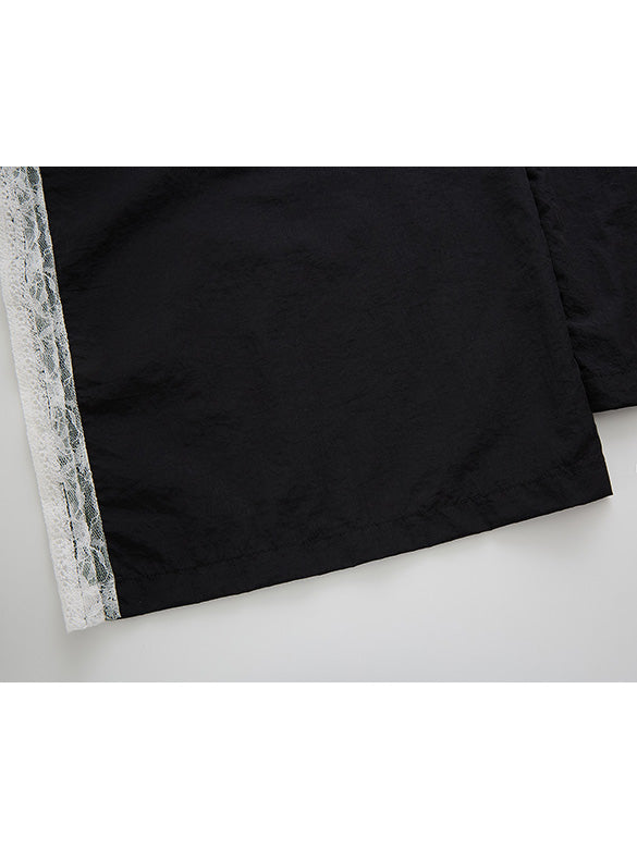Lace Line Nylon Pants