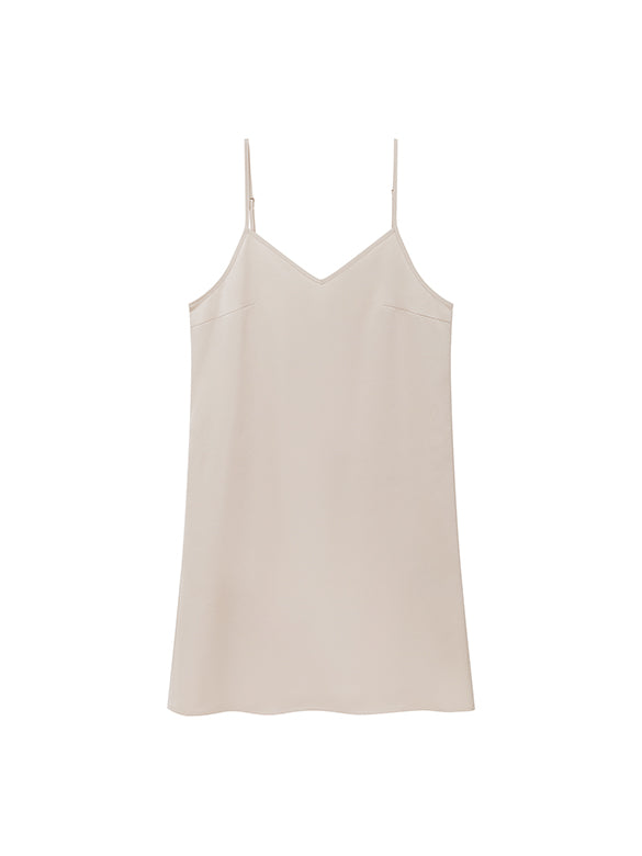 Ribbon Tuck Sheer Dress