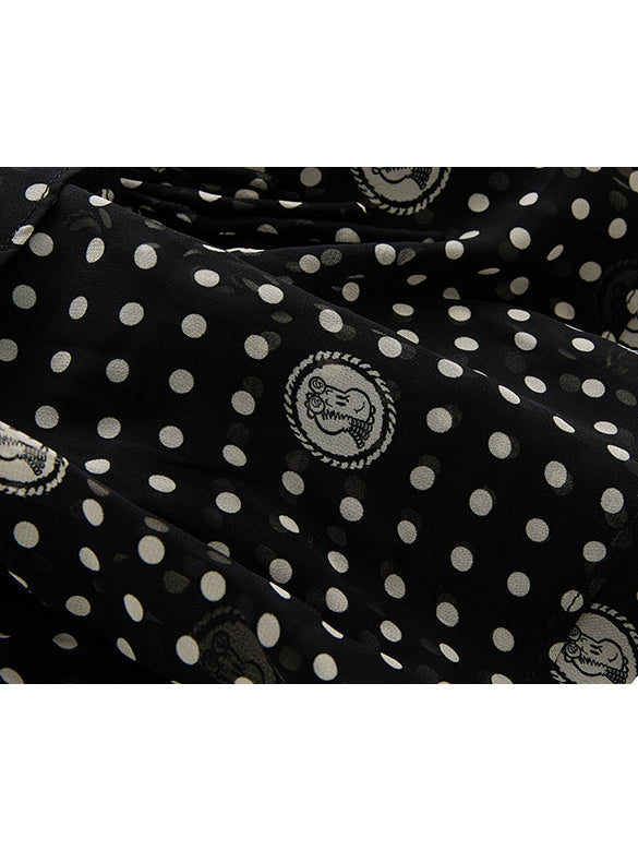 Printed Chiffon Dress
