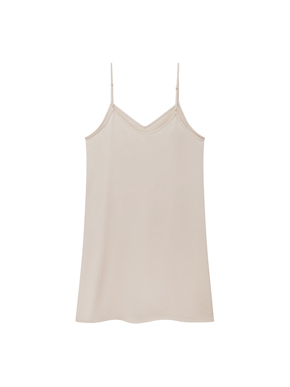 Ribbon Tuck Sheer Dress