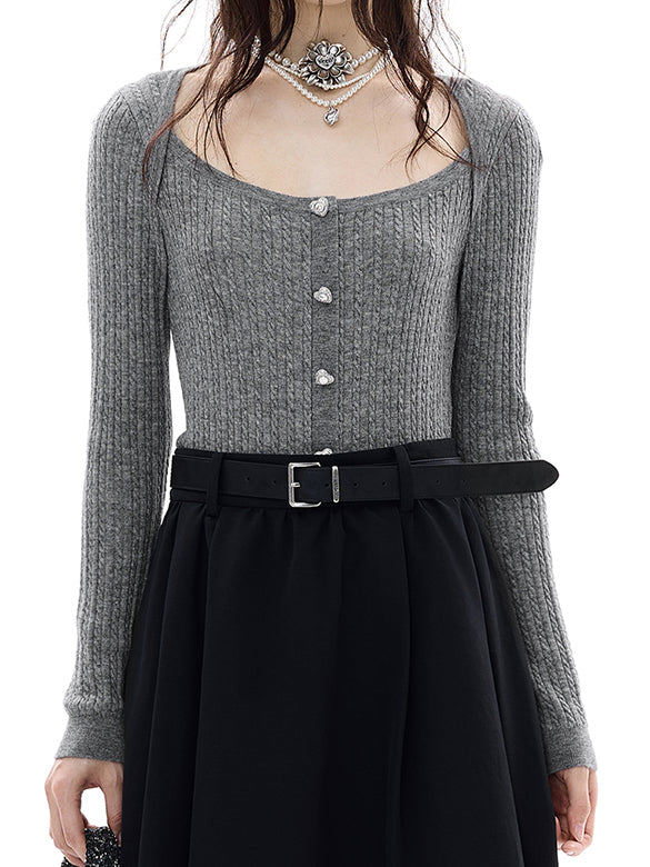 Design Knit Cardigan
