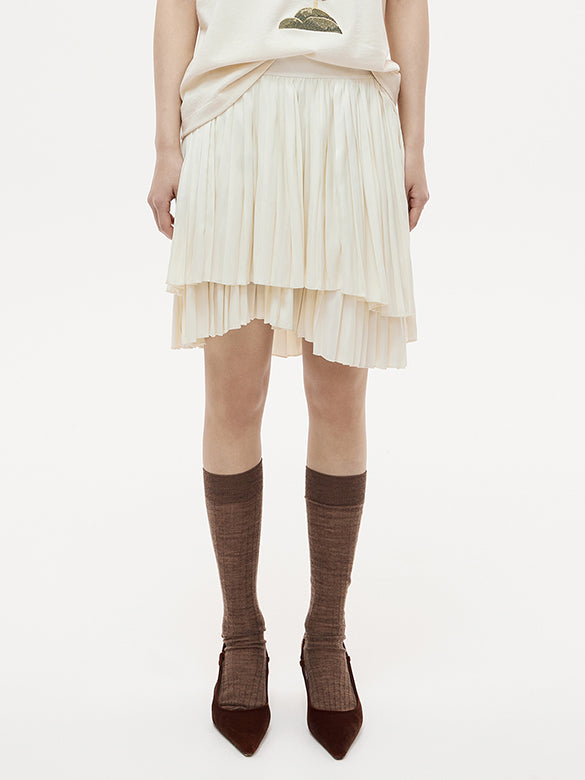 Gather Layered Skirt
