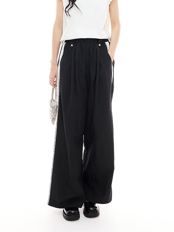 Lace Line Nylon Pants