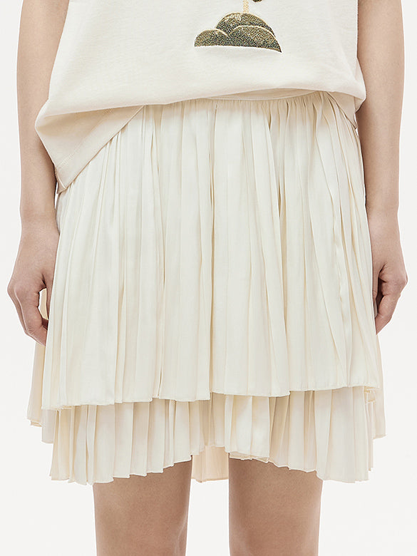 Gather Layered Skirt