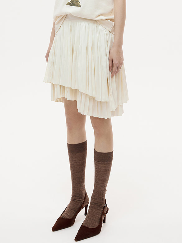 Gather Layered Skirt