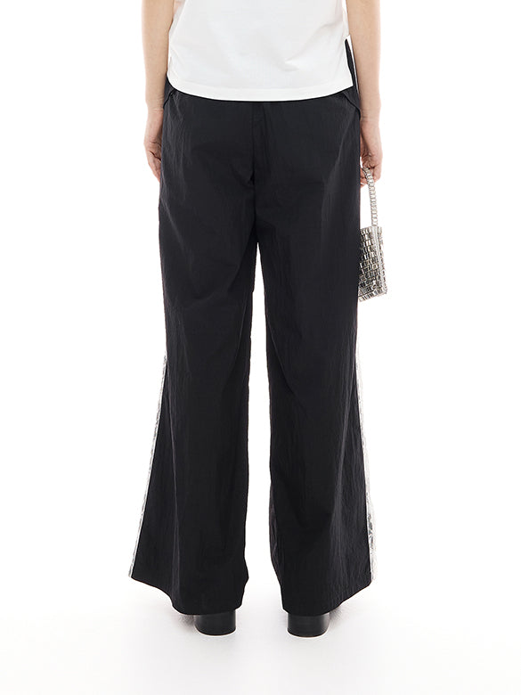 Lace Line Nylon Pants
