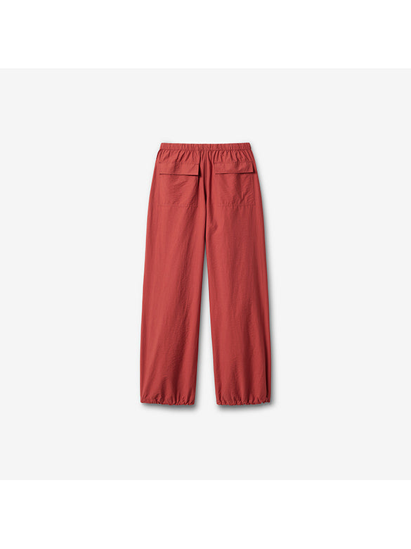 Red Nylon Work Pants