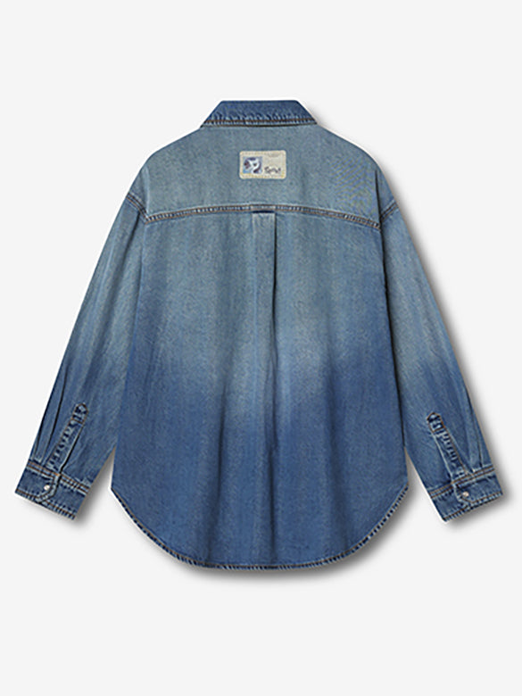 Seal Style Denim Shirt