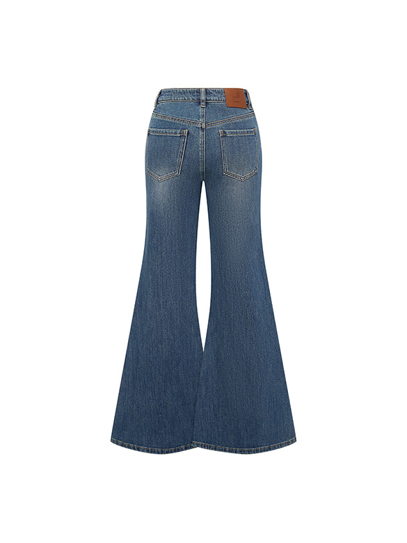 Flare Denim Pants