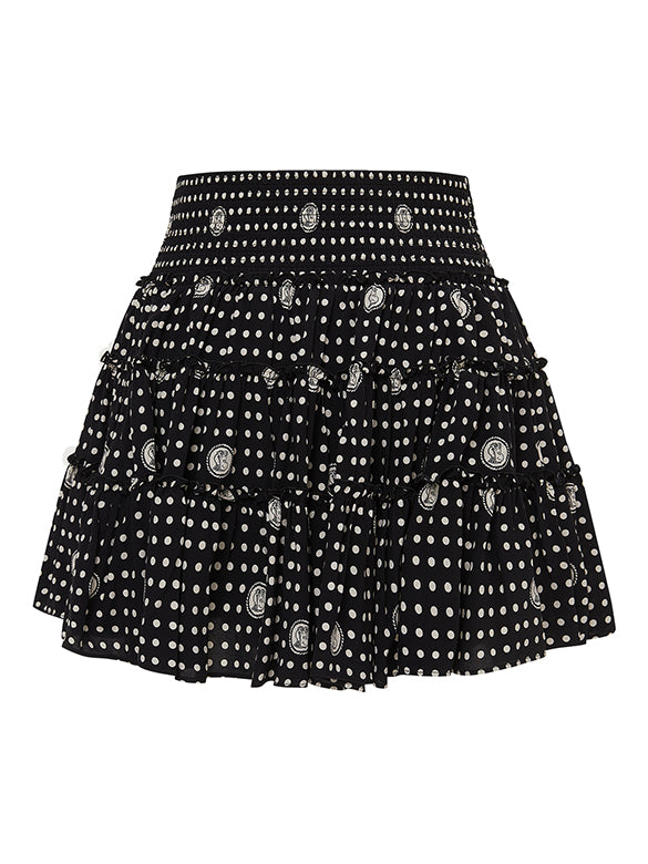 Printed Chiffon Skirt