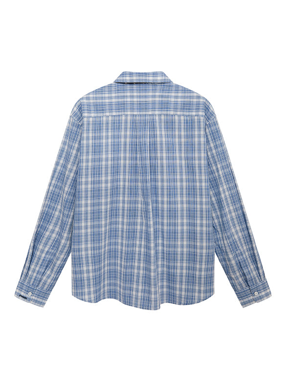 Plaid & Stripe Tie-shirt