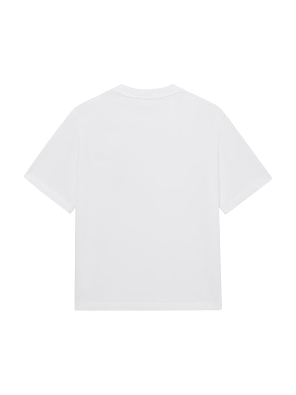 One-point Bear Sequins T-shirt