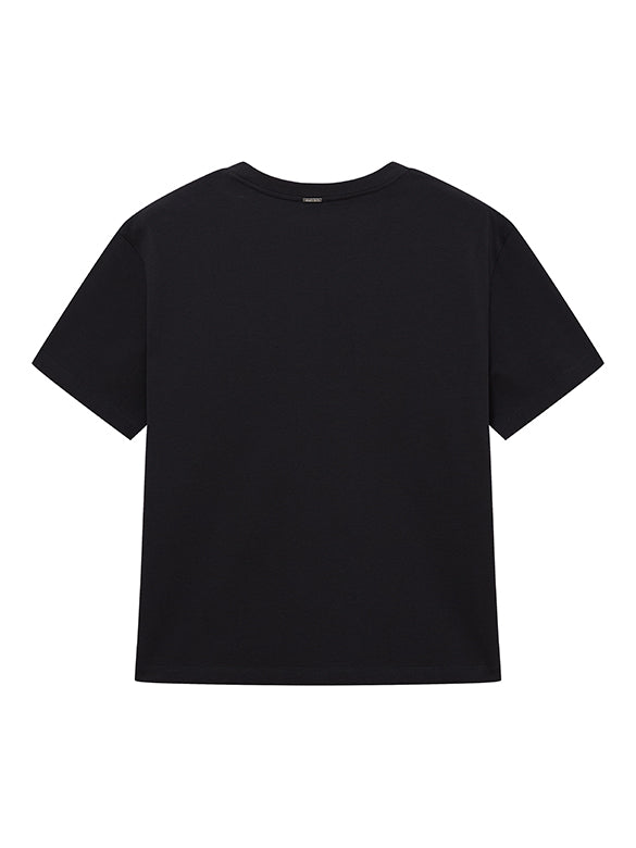 Cat Embroidery T-shirt