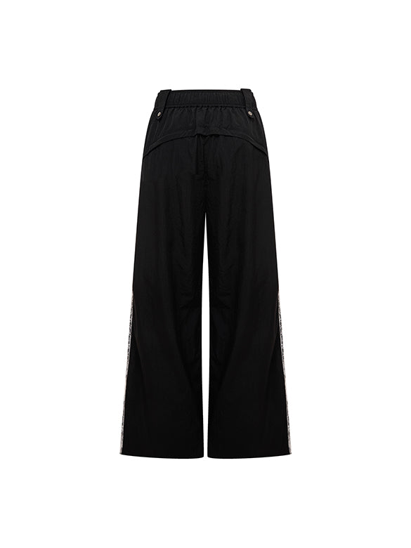 Lace Line Nylon Pants