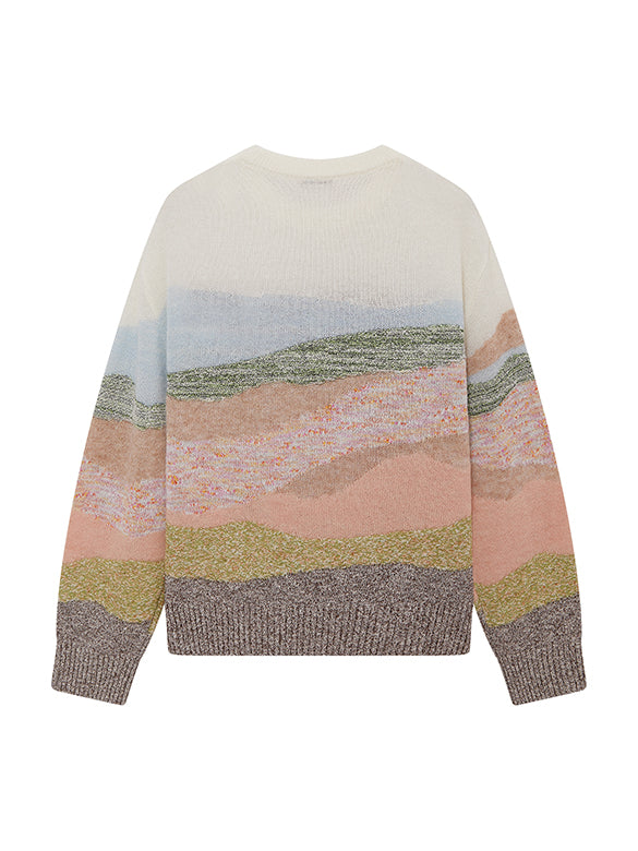 Landscape Knit Top