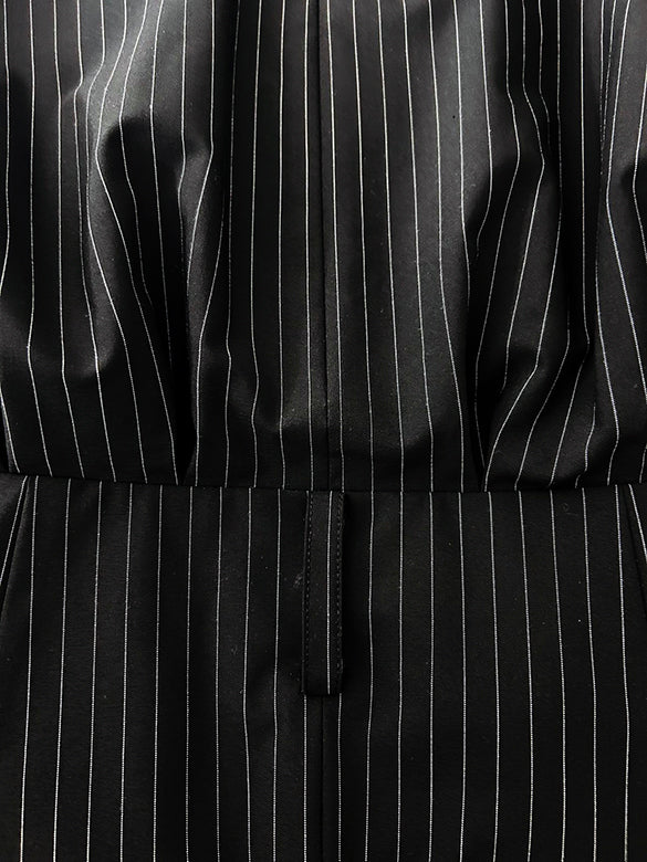 Pin-stripe Short Jacket Dress