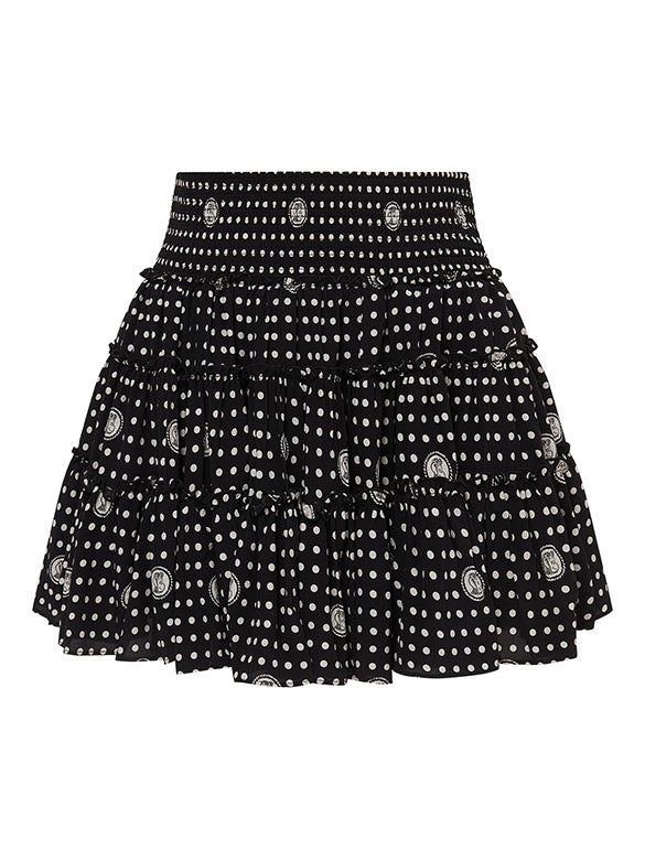 Printed Chiffon Skirt