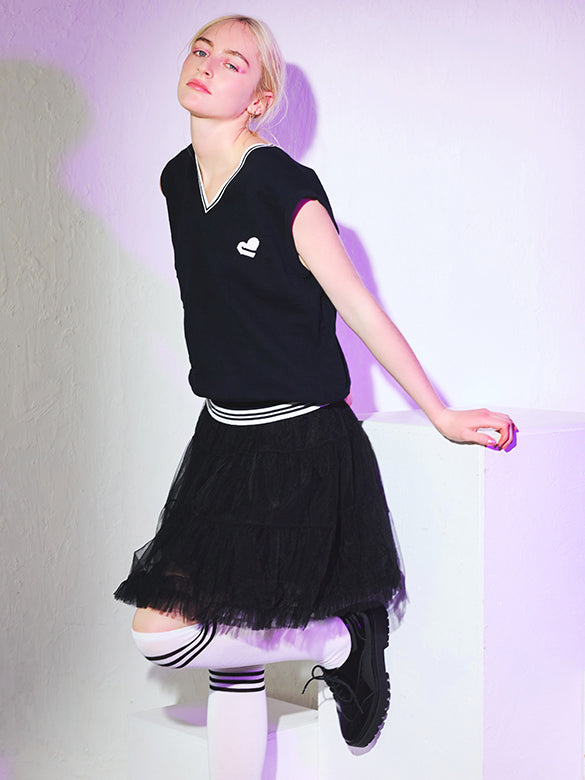 Tulle Short Length Skirt