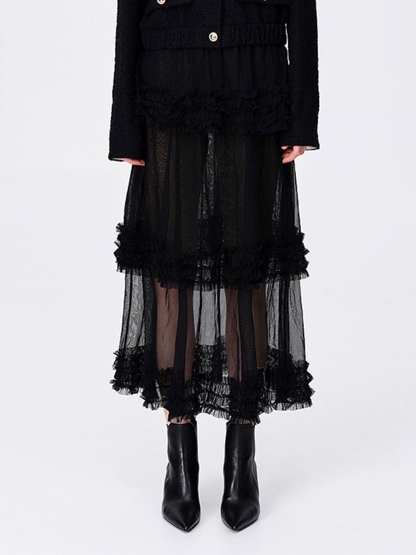 Tulle Design Skirt