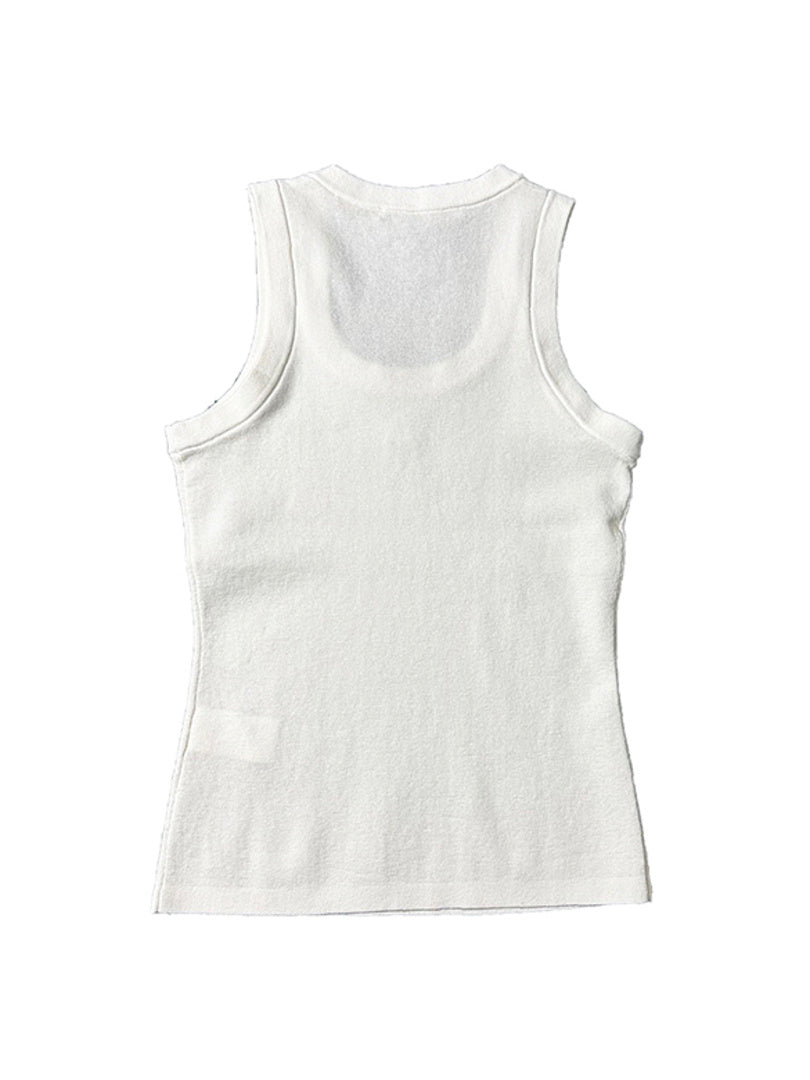 Monogram Motif Tank-Top