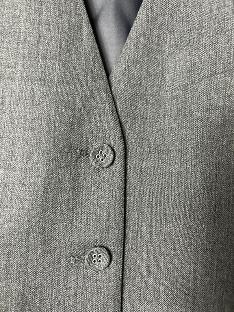Vest Combination No-Lapel Jacket