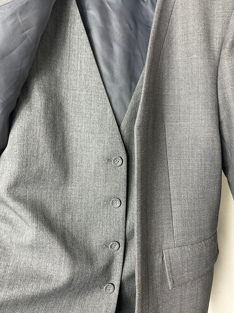 Vest Combination No-Lapel Jacket