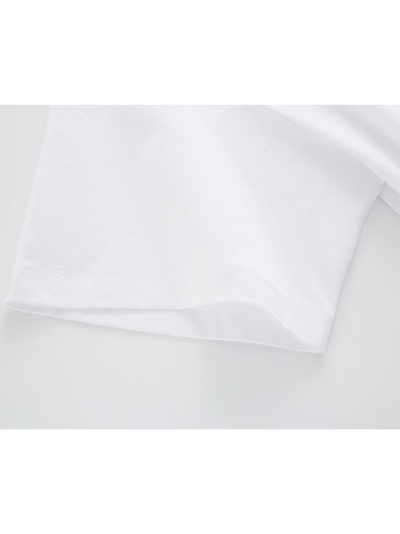 Side Gather One-Shoulder T-shirt