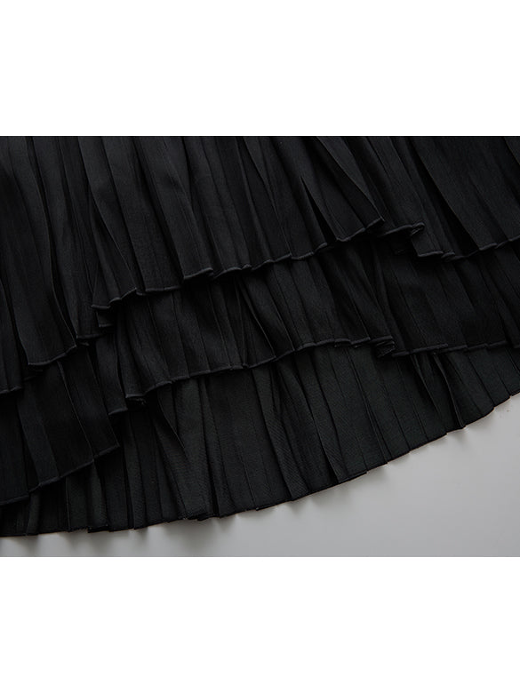 Gather Layered Skirt