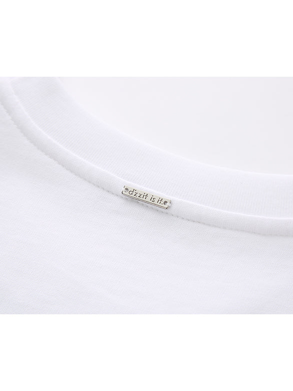 Cat Embroidery T-shirt
