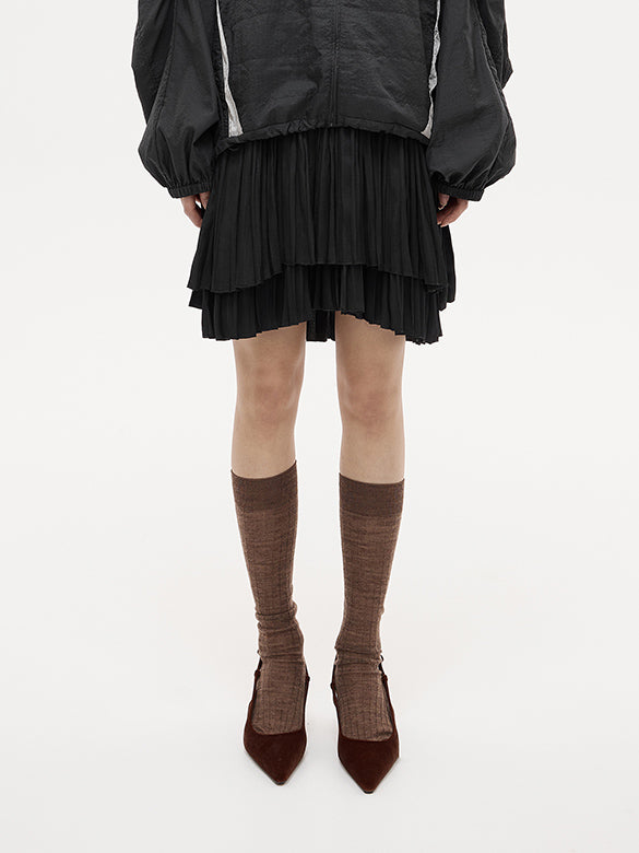 Gather Layered Skirt