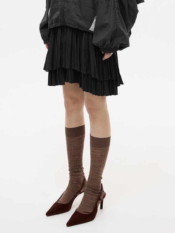 Gather Layered Skirt
